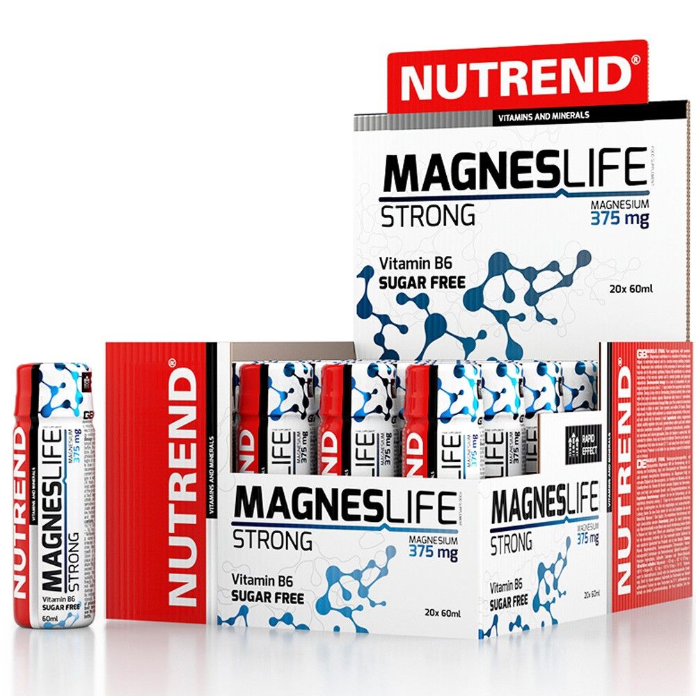 NUTREND - MAGNESLIFE STRONG - QUICK ABSORBENCY - 20X60 ML