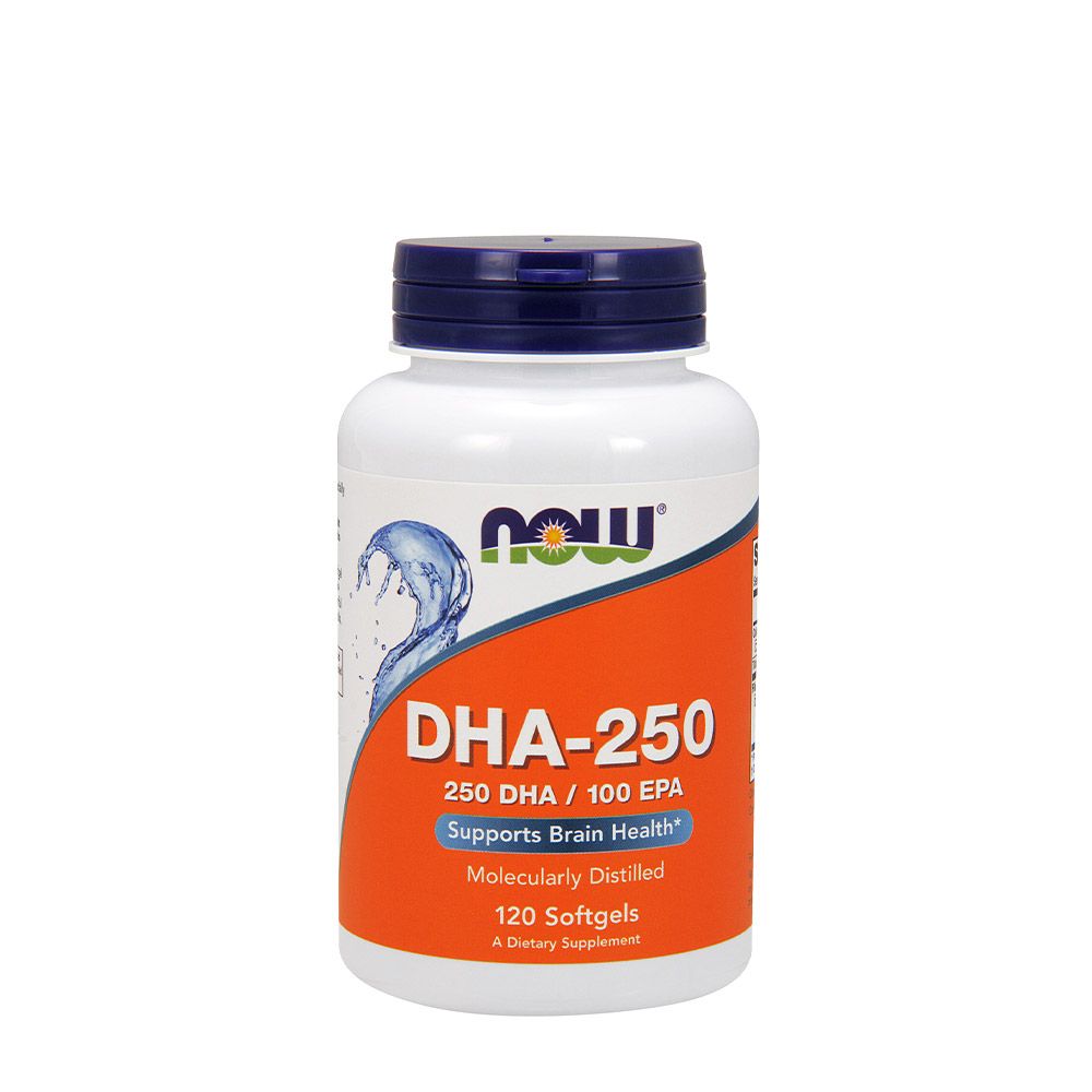 NOW - DHA 250 MG - 120 GÉLKAPSZULA