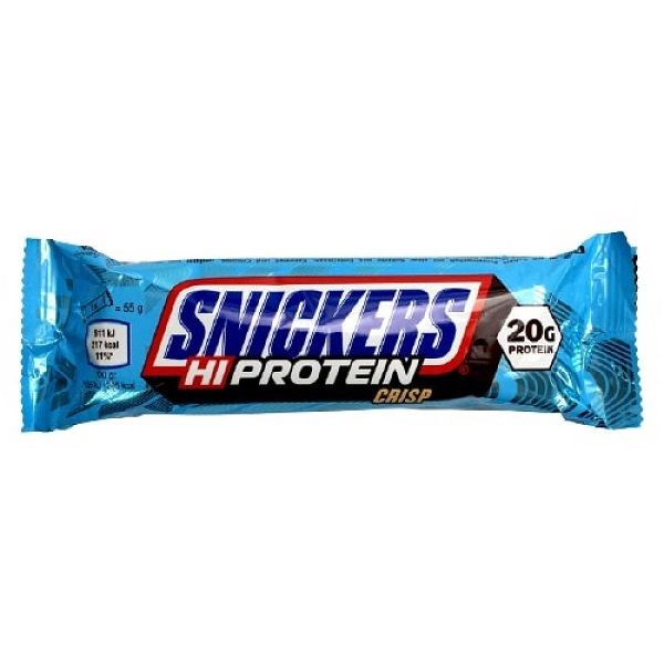 SNICKERS - SNICKERS HIGH PROTEIN CRISP BAR - 55 G