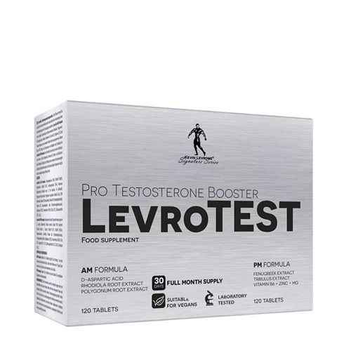 KEVIN LEVRONE - LEVRO TEST AM PM FORMULA - ÉJJELI ÉS NAPPALI TESZTOSZTERONFOKOZÓ TABLETTA - 240 TABLETTA