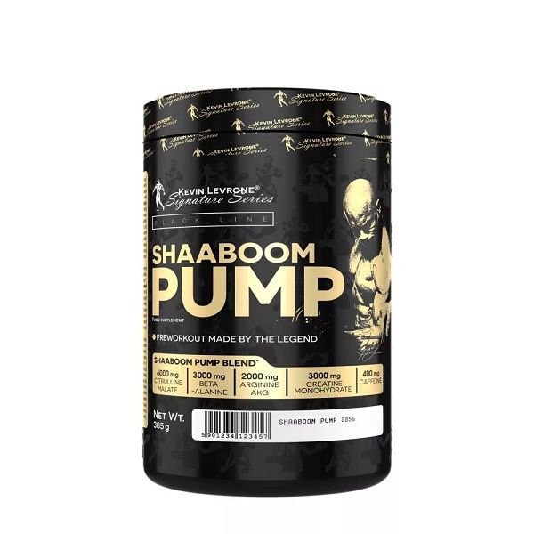 KEVIN LEVRONE - SHAABOOM PUMP - EDZÉS ELŐTTI ENERGIZÁLÓ KREATINNAL - 385 G