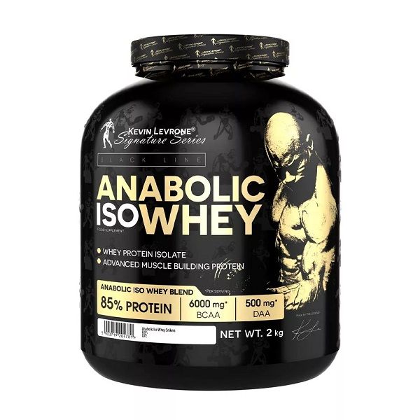 KEVIN LEVRONE - ANABOLIC ISO WHEY - KOMPLEX TEJSAVÓFEHÉRJE-IZOLÁTUM - 2000 G