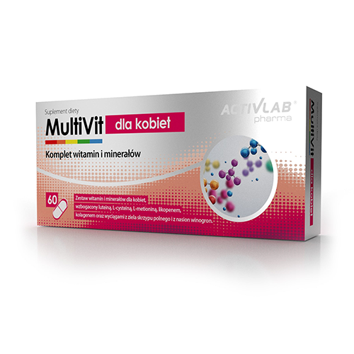 ACTIVLAB - MULTIVIT FOR WOMEN - 60 KAPSZULA