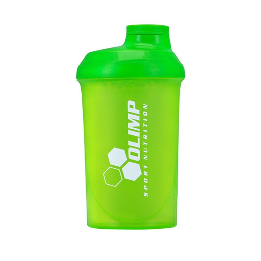 OLIMP SPORT - "RUNNING IS CHEAPER..." SHAKER - 500 ML - GREEN