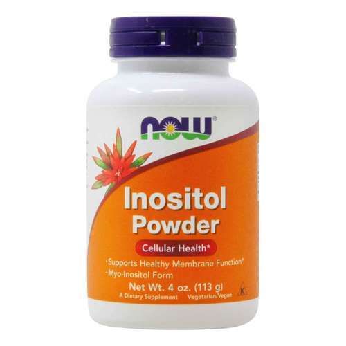 NOW - INOSITOL POWDER - VEGETÁRIÁNUS INOZITOL POR - 113 G