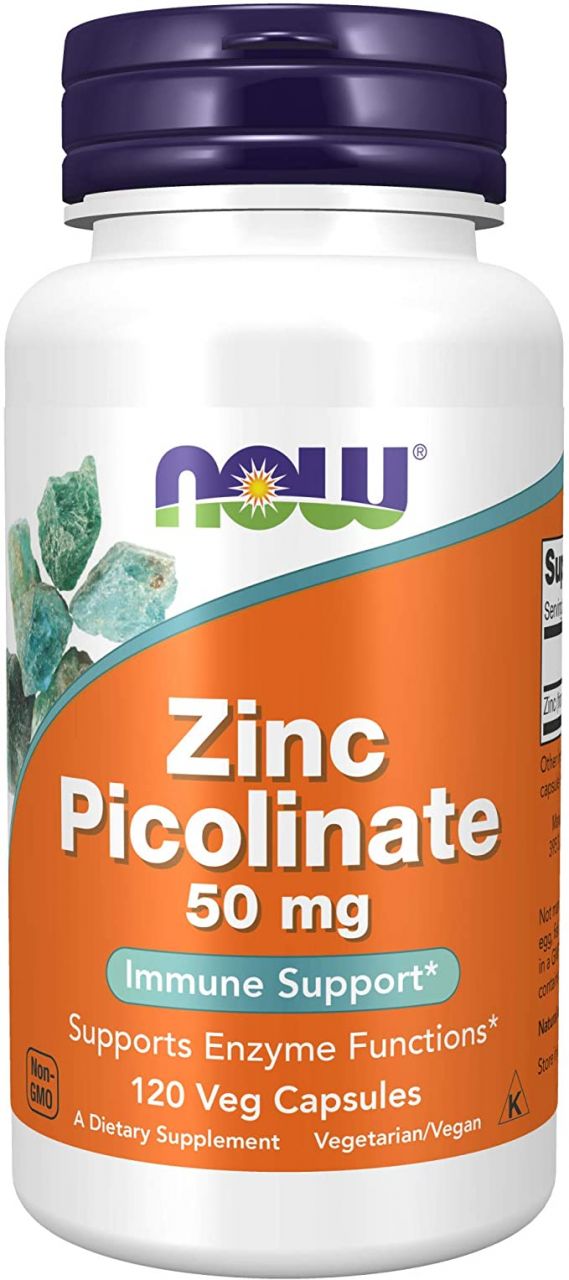 NOW - ZINC PICOLINATE 50 MG - 120 KAPSZULA