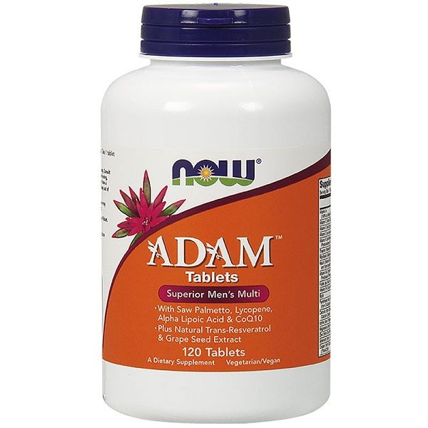 NOW - ADAM SUPERIOR MEN'S MULTIVITAMIN - 120 TABLETTA