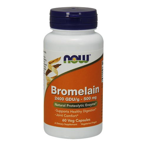 NOW - BROMELAIN 500 MG - 60 KAPSZULA