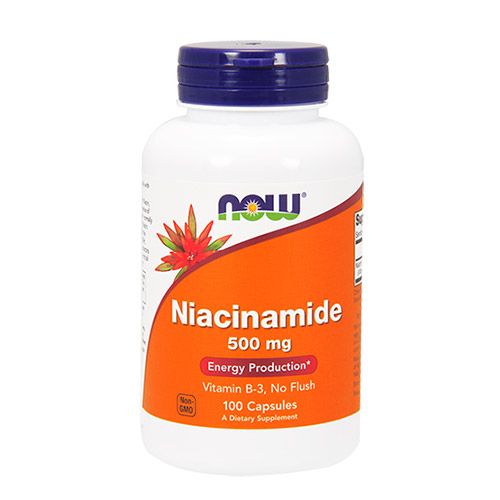 NOW - NIACINAMIDE 500 MG - 100 TABLETTA