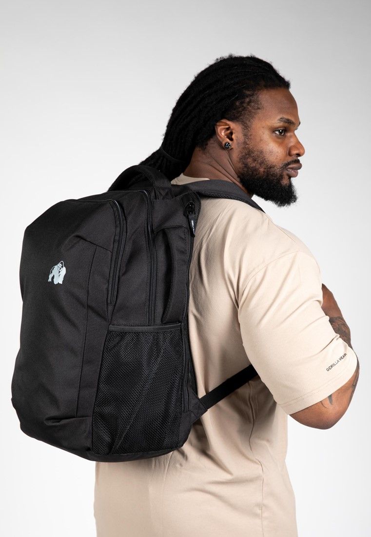 GORILLA WEAR - AKRON BACKPACK BLACK - HÁTIZSÁK - FEKETE