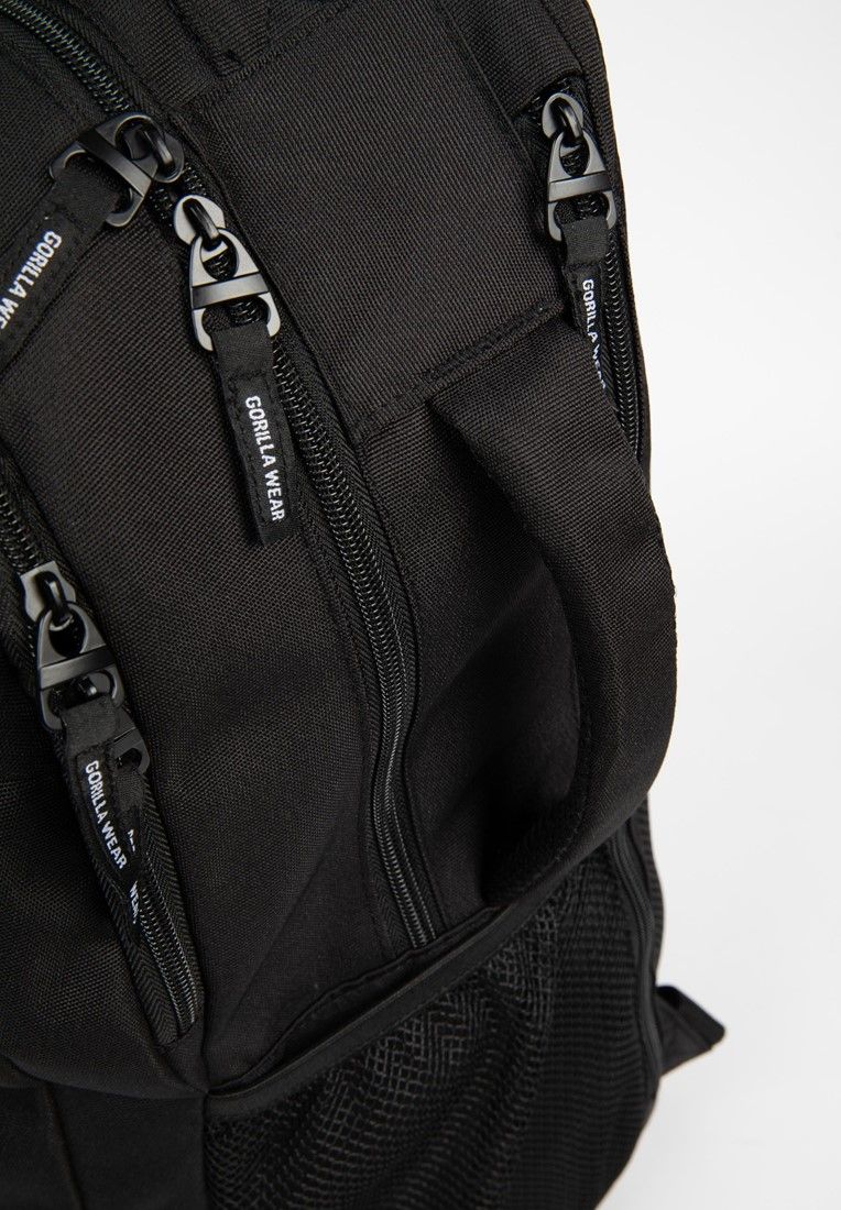 GORILLA WEAR - AKRON BACKPACK BLACK - HÁTIZSÁK - FEKETE