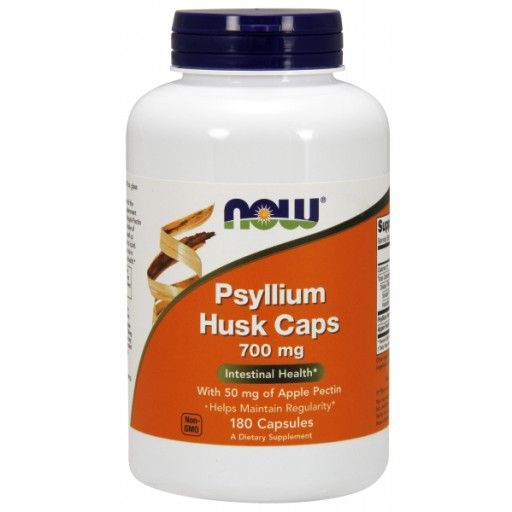 NOW - PSYLLIUM HUSK 700 MG - 180 KAPSZULA