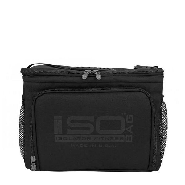 ISOLATOR FITNESS - ISOBAG 6 MEAL ÉTELHORDÓ TÁSKA - FEKETE