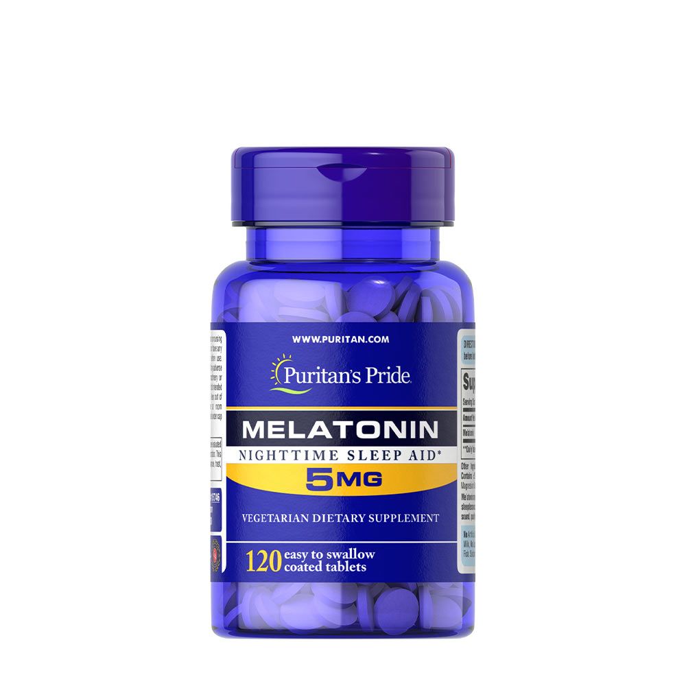 PURITANS PRIDE - MELATONIN 5 MG - 120 TABLETTA