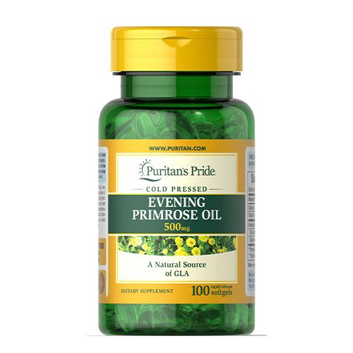 PURITANS PRIDE - EVENING PRIMROSE OIL 500 MG WITH GLA - 100 KAPSZULA