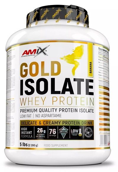 AMIX - GOLD WHEY PROTEIN ISOLATE - 2280 G