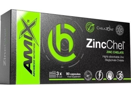 AMIX - ZINCCHEL - ZINC CHELATE - 90 KAPSZULA