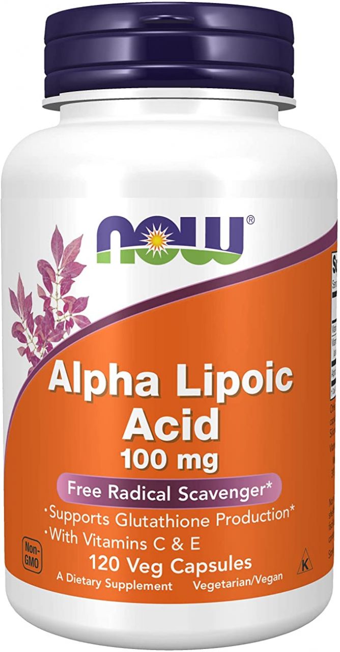 NOW - ALPHA LIPOIC ACID 100 MG - 120 KAPSZULA