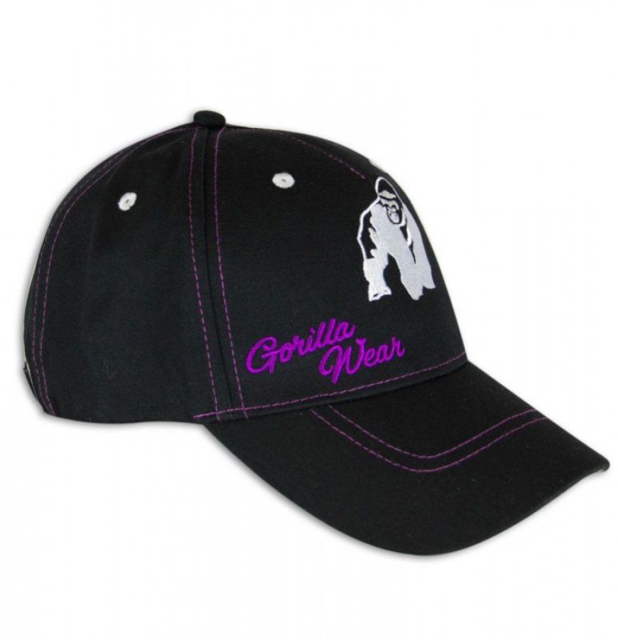 GORILLA WEAR - LADY LOGO - NŐI BASEBALL SAPKA - FEHÉR/RÓZSASZÍN