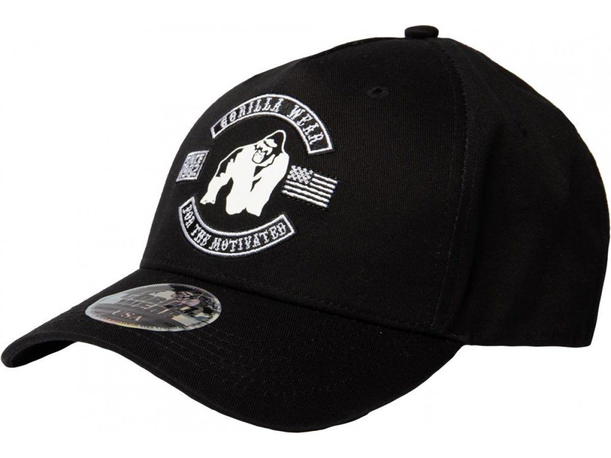 GORILLA WEAR - DARLINGTON CAP - BASEBALL SAPKA - FEKETE