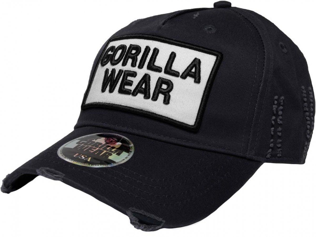 GORILLA WEAR - HARRISON CAP - BASEBALL SAPKA - FEKETE/FEHÉR