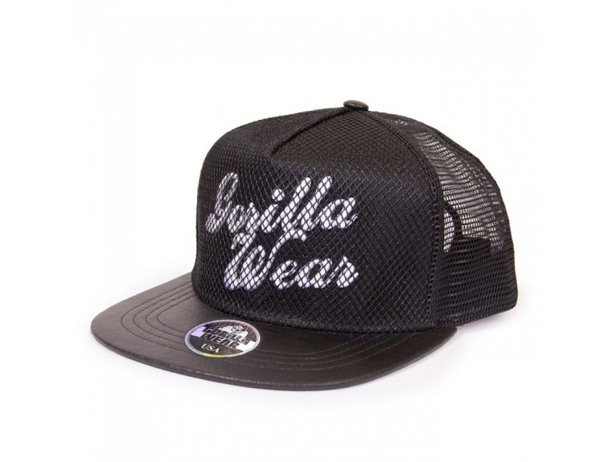 GORILLA WEAR - MESH CAP - BASEBALL SAPKA - FEKETE