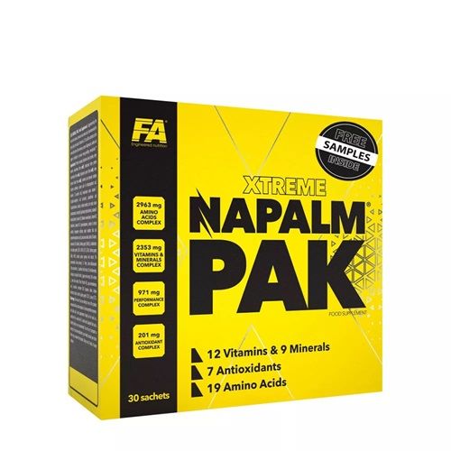 FA - XTREME NAPALM PAK - IMMUNERŐSÍTŐ CSOMAG - 30 TASAK