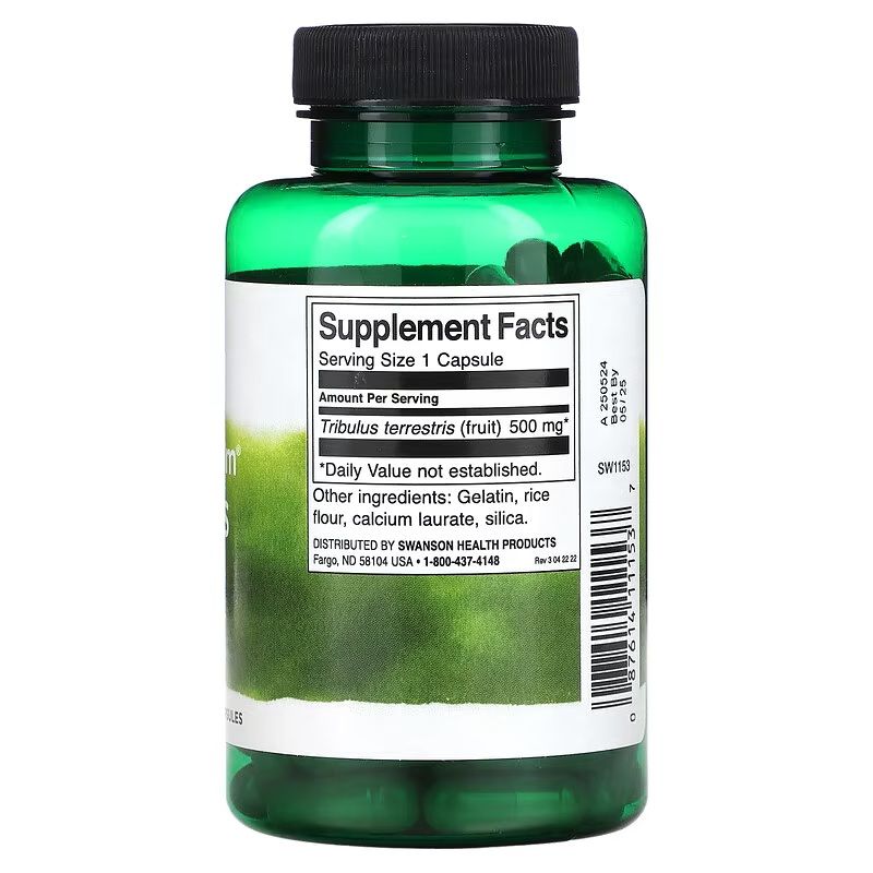 SWANSON - FULL SPECTRUM TRIBULUS FRUIT - 90 KAPSZULA SWANSON - FULL SPECTRUM TRIBULUS FRUIT - 90 KAPSZULA