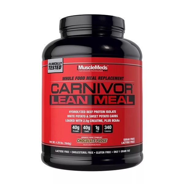 MUSCLEMEDS - CARNIVOR LEAN MEAL - ÉTKEZÉS HELYETTESÍTŐ MARHAHÚSFEHÉRJÉVEL - 1910 G