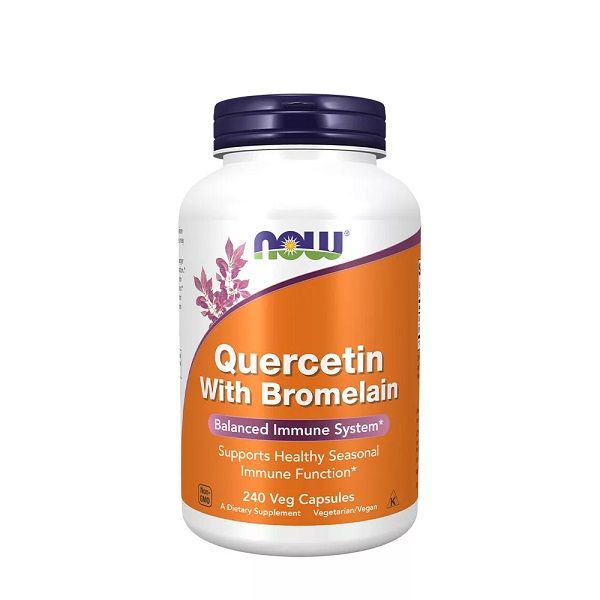 NOW - QUERCETIN WITH BROMELAIN - 240 KAPSZULA