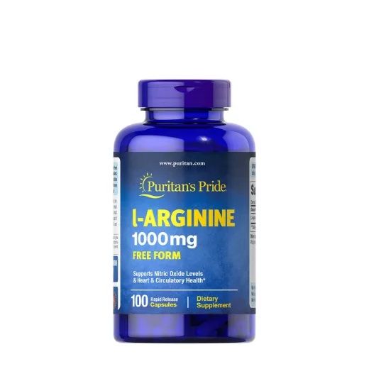 PURITANS PRIDE - L-ARGININE 1000 MG - 100 KAPSZULA