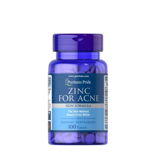 PURITANS PRIDE - ZINC FOR ACNE - 100 TABLETTA