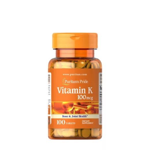 PURITANS PRIDE - VITAMIN K 100 MCG - 100 TABLETTA