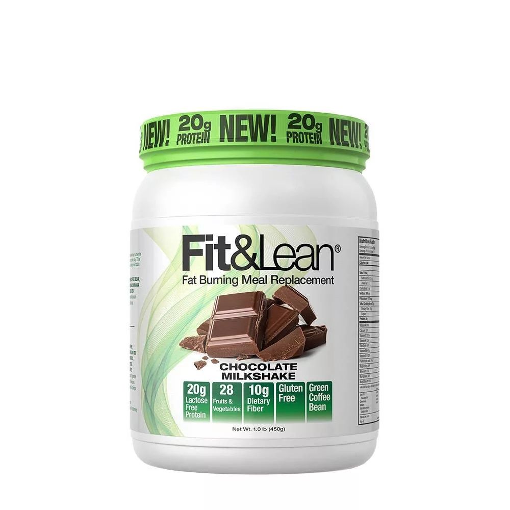 FIT & LEAN - MEAL REPLACEMENT - ÉTKEZÉSHELYETTESÍTŐ ÉS ZSÍRÉGETŐ FORMULA - 453 G