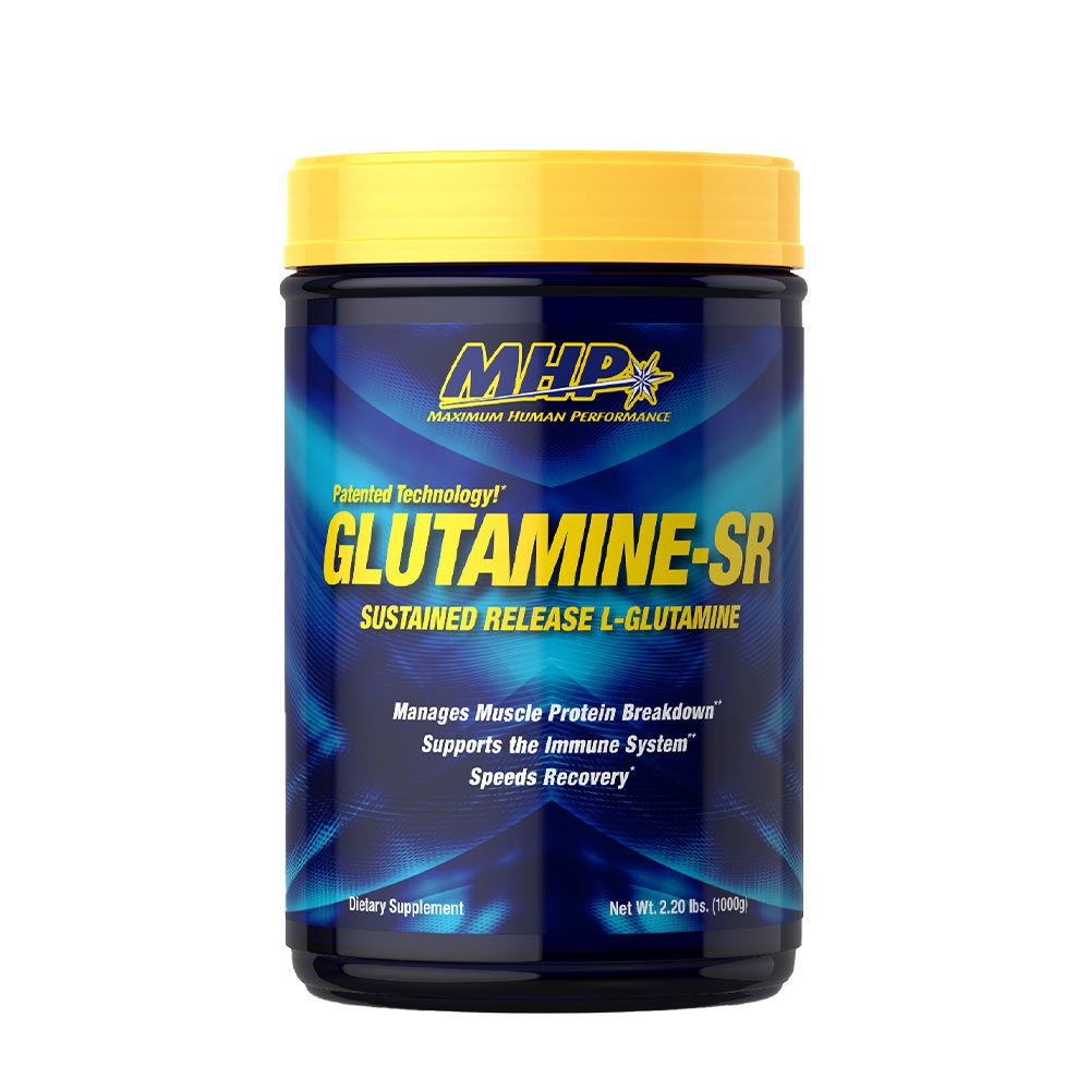 MHP - GLUTAMINE-SR - ELNYÚJTOTT ADAGOLÁSÚ GLUTAMIN POR - 2,2 LBS - 1000 G MHP - GLUTAMINE-SR - ELNYÚJTOTT ADAGOLÁSÚ GLUTAMIN POR - 2,2 LBS - 1000 G