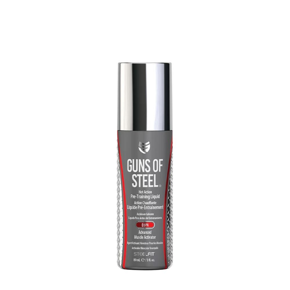 STEELFIT - GUNS OF STEEL - VÉRBŐSÉG FOKOZÓ BEMELEGÍTŐ GOLYÓS APPLIKÁTORRAL - 89 ML