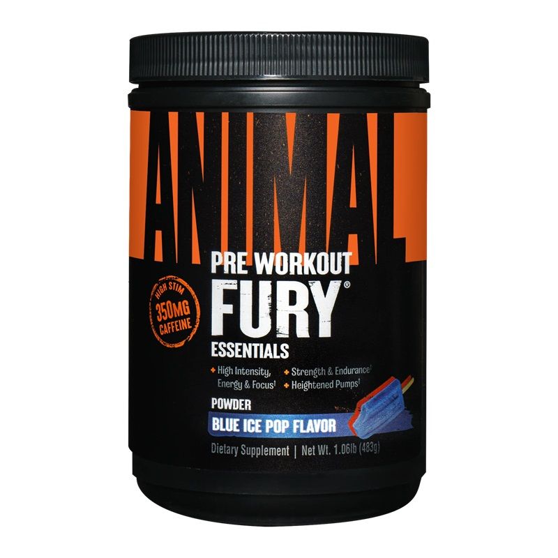 UNIVERSAL NUTRITION - ANIMAL FURY - EDZÉS ELŐTTI TELJESÍTMÉNYFOKOZÓ - 480 G