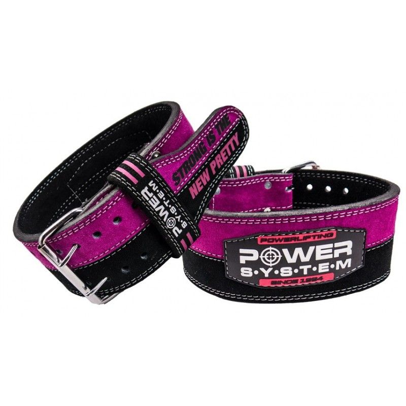 POWER SYSTEM - POWERLIFTING BELT STRONG FEMME PS3850 - NŐI SÚLYEMELŐ ÖV