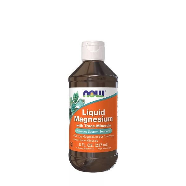NOW - LIQUID MAGNESIUM WITH TRACE MINERALS - 237 ML