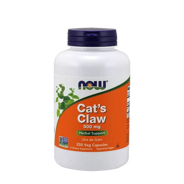 NOW - CATS CLAW 500 MG - MACSKAKAROM - 250 KAPSZULA