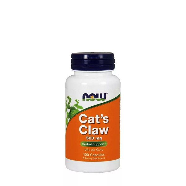 NOW - CATS CLAW 500 MG - MACSKAKAROM - 100 KAPSZULA