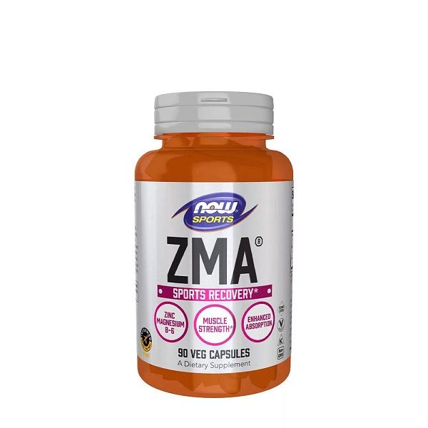 NOW - ZMA - CINK, MAGNÉZIUM ÉS B6-VITAMIN - 90 KAPSZULA