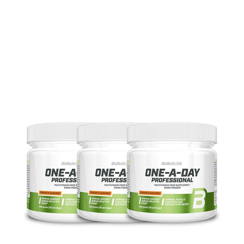 BIOTECH USA - ONE A DAY PROFESSIONAL TRIO PACK- 3X240 G