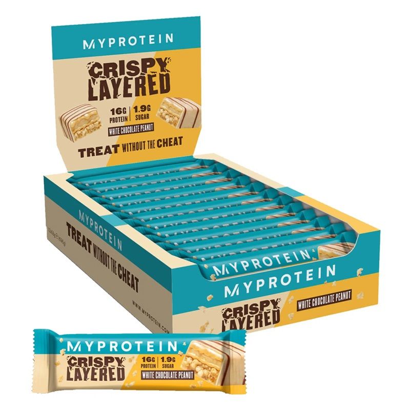 MYPROTEIN - CRISPY LAYERED BARS - 12X58 G