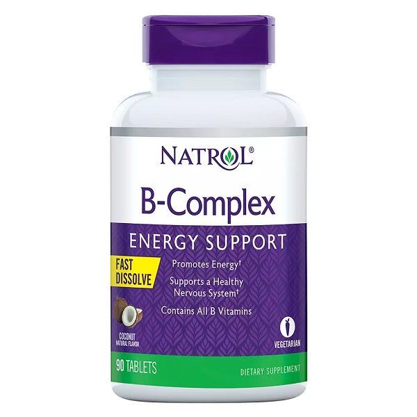 NATROL - B-COMPLEX FAST DISSOLVE - GYORSAN OLDÓDÓ B-KOMPLEX - 90 TABLETTA