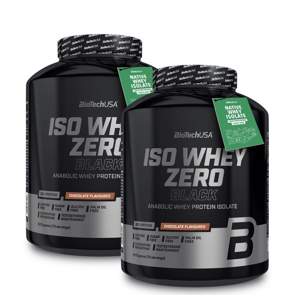 BIOTECH USA - ISO WHEY ZERO BLACK - 2X2270 G