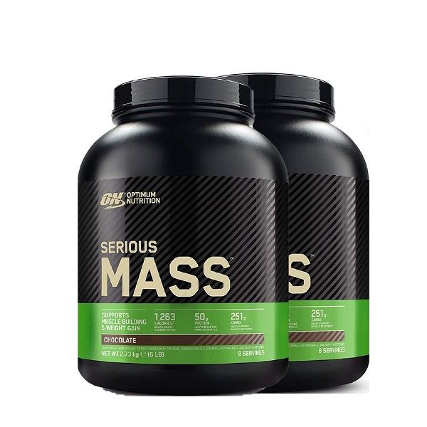 OPTIMUM NUTRITION - SERIOUS MASS DUO PACK - 12 LBS - 2X2727 G