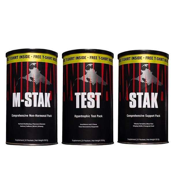 UNIVERSAL NUTRITION - TEST EXPLOSION STACK -M-STAK+TEST+STAK