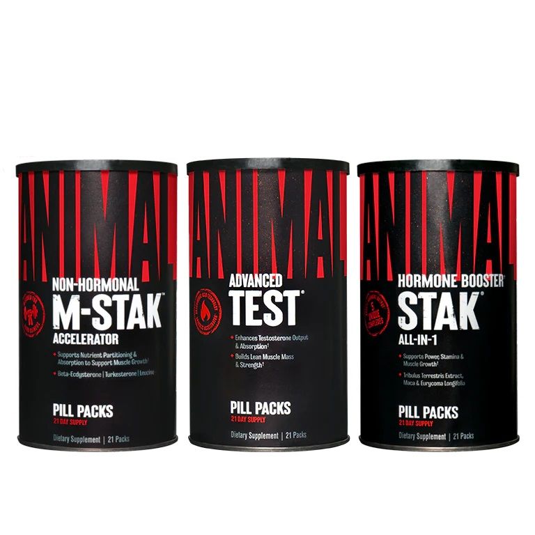 UNIVERSAL NUTRITION - TEST EXPLOSION STACK -M-STAK+TEST+STAK