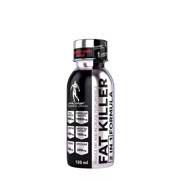 KEVIN LEVRONE - FAT KILLER 2 IN 1 SHOT - ZSÍRÉGETŐ ÉS EDZÉS ELŐTTI - 120 ML KEVIN LEVRONE - FAT KILLER 2 IN 1 SHOT - ZSÍRÉGETŐ ÉS EDZÉS ELŐTTI - 120 ML